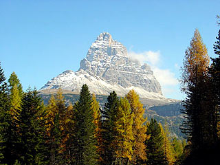 La vela delle Tre Cime da Forc. Alta