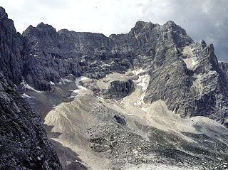 il circo del Sorapìss, dalla ferrata Alfonso Vandelli